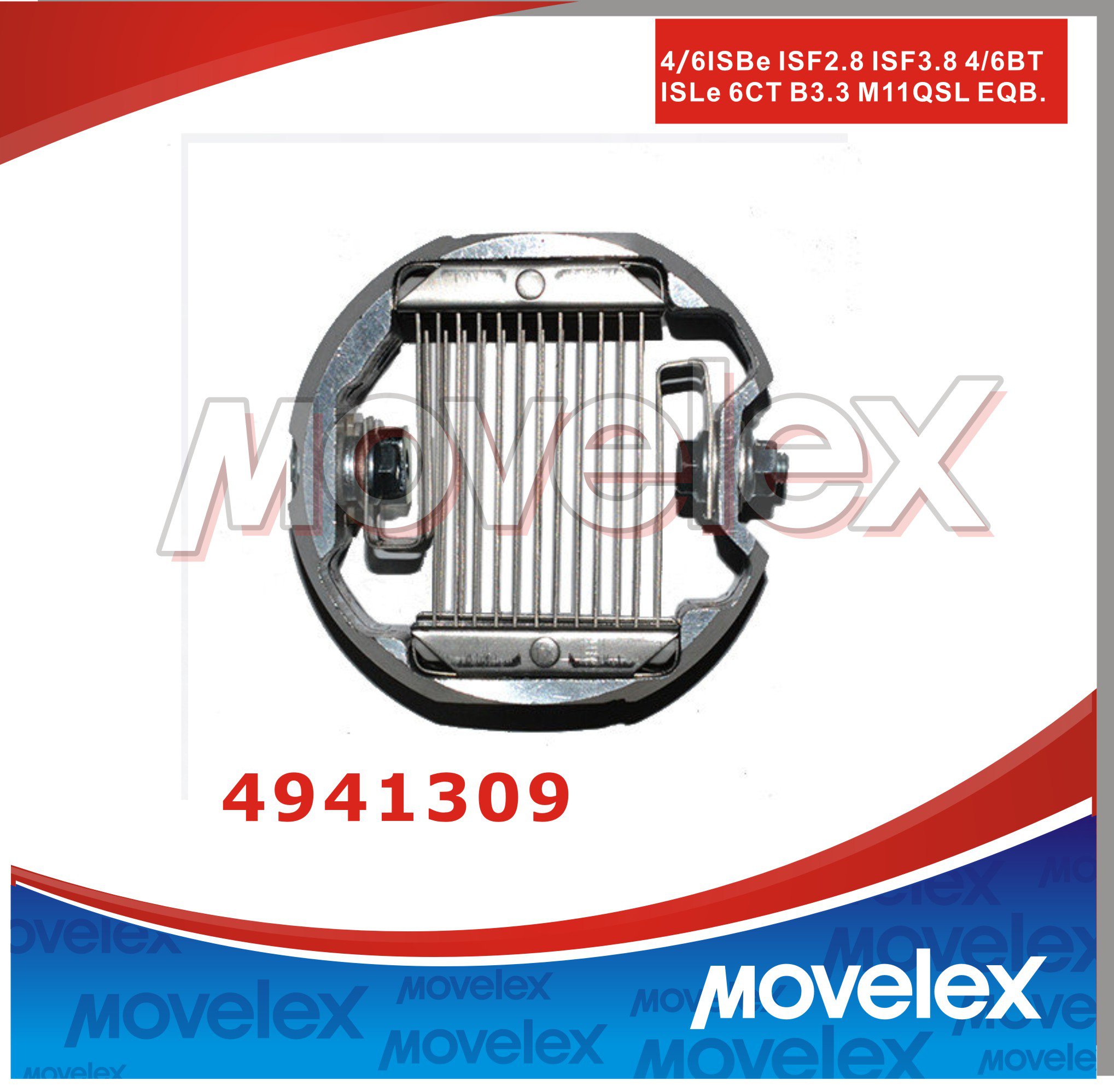 Dongfeng truck engine parts ISBe Air intake heater 4941309 for ISBe diesel engine