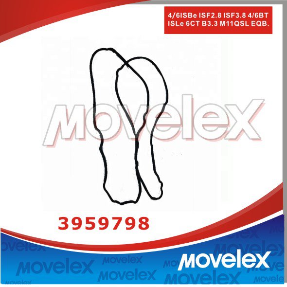 6L ISLE Valve Cover Gasket