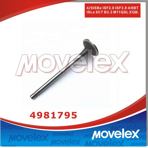 ISLE6L8.9 L375 Diesel Engine Part Exhaust Valve