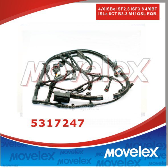 ISF3.8 electronic harness wiring