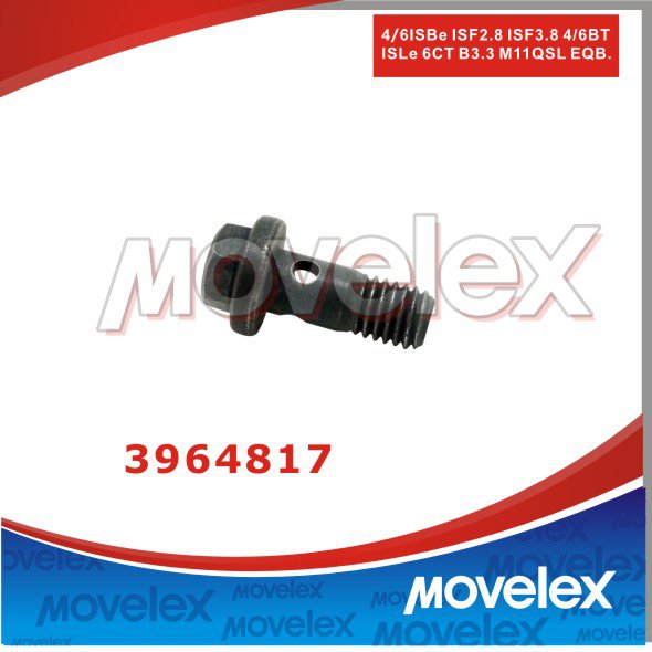 ISF3.8 Piston Cooling Nozzle Banjo Connector Screw