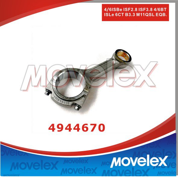 4944887  3979744 Cummins ISLe 6L Engine Crankshaft Conjunto de biela de biela Conrod