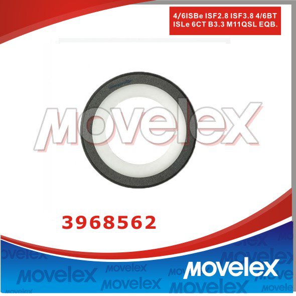 Cummins diesel engine parts L8.9 crankshaft front oil seal 3968562