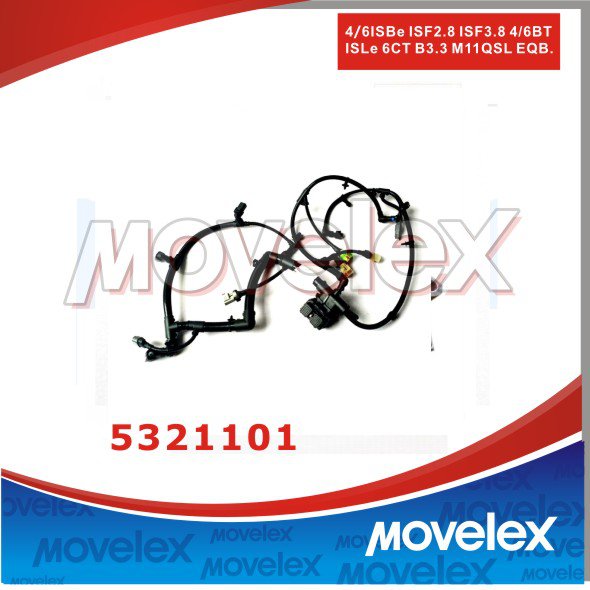 Cummins ISDE Etr Cnt Mdl Wrg Wring Harness 5321101 4933503