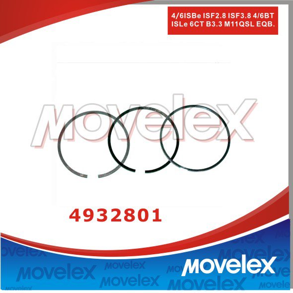 ISBe ISDe QSB piston ring kit