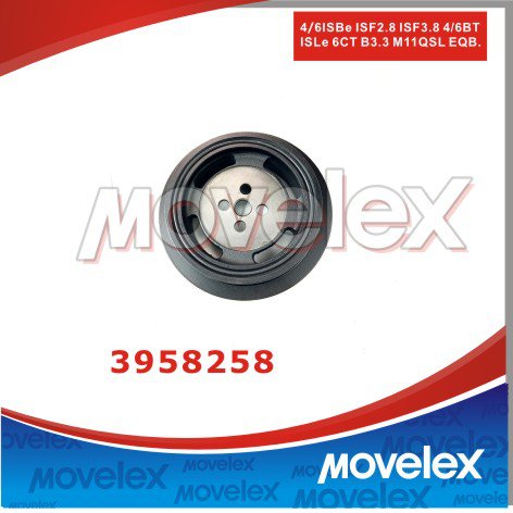 6BT Diesel Engine Parts Vibration Damper