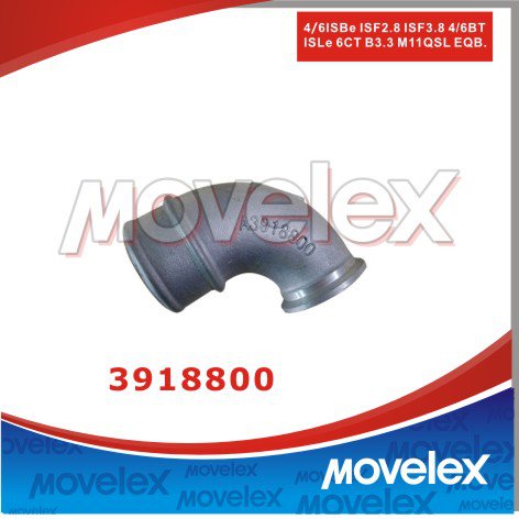 6BT Engine Parts Air Intake Pipe